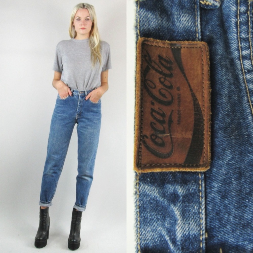 Rare Coca Cola brand Vintage Skinny Jeans